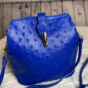 Borse in Pelle vintage leather crossbody purse.